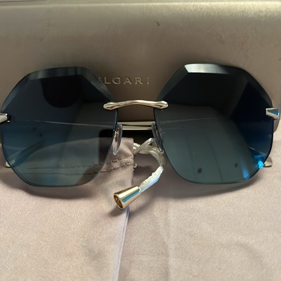 Bvlgari Hexagonal Sunglasses - see photos main image 13